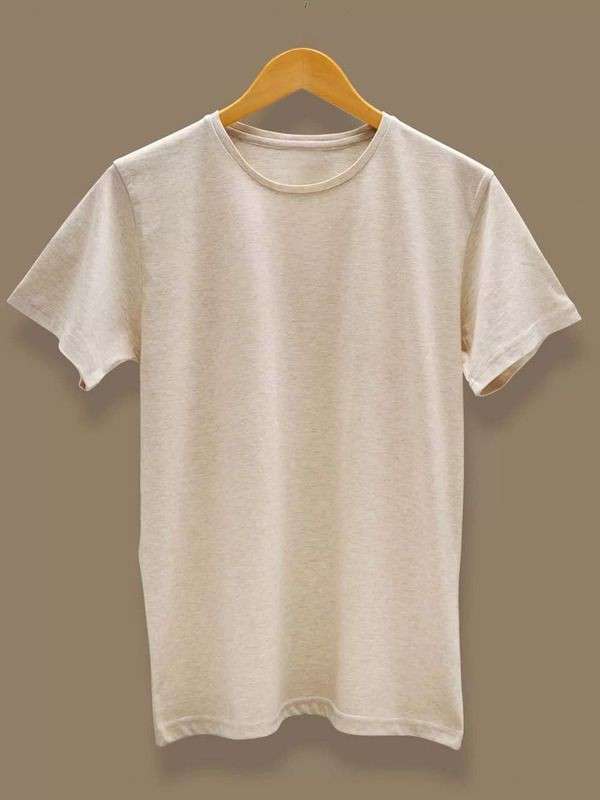 Cream Color T-shirt - Best Online Shopping Store